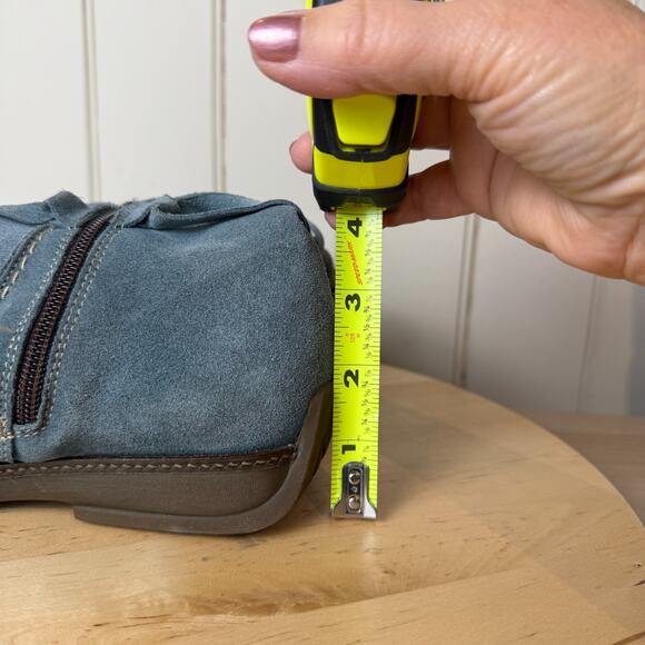 KATE KUBA Womens Festival Suede Lace Up Boots Rabbit Fur Trim Size 36 EU/5.5 US - Picture 11 of 12